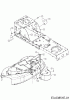 Tigara TG 15/96 HE 13H279KF649 (2018) Listas de piezas de repuesto y dibujos Covers mowing deck F (38"/96cm)