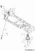 Colombia PX 107 HBT 13HT79GG646 (2016) Listas de piezas de repuesto y dibujos Deck engagement, Engine pulley