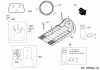 Robomow MS 1500 (White) PRD6100YW (2016) Listas de piezas de repuesto y dibujos Base station, Pegs and Stages, Powerwheels, Powerbox, Extension cable