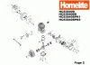 Homelite Benzin HCS3535B Listas de piezas de repuesto y dibujos Seite 2