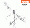 Homelite Benzin HCS3435B Listas de piezas de repuesto y dibujos Seite 2