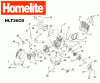 Homelite Benzin HLT26CD Listas de piezas de repuesto y dibujos Seite 2