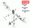 Ryobi Benzin RCS3535B, 5133001678 Listas de piezas de repuesto y dibujos Seite 2