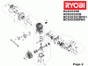 Ryobi Benzin RCS3535CBPK1, 5133000578 Listas de piezas de repuesto y dibujos Seite 2