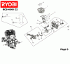 Ryobi Benzin RCS4040C2 Listas de piezas de repuesto y dibujos Kurbelwelle, Zylinder