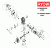 Ryobi Benzin RCS4040CBPK1, 5133001671 Listas de piezas de repuesto y dibujos Seite 2