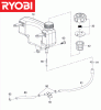 Ryobi Benzin RLM5319SME Listas de piezas de repuesto y dibujos Tank