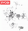 Ryobi Benzin PCN3335 Listas de piezas de repuesto y dibujos Seite 5