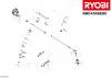 Ryobi Benzin RBC430SESC Listas de piezas de repuesto y dibujos Seite 1