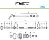 Shimano FH Free Hub - Freilaufnabe Listas de piezas de repuesto y dibujos FH-M750, -2054 2002 SHIMANO XT Kassettennabe 9-fach