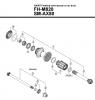 Shimano FH Free Hub - Freilaufnabe Listas de piezas de repuesto y dibujos FH-M820 SAINT Freehub (8/9/10-Speed) for Disc Brake