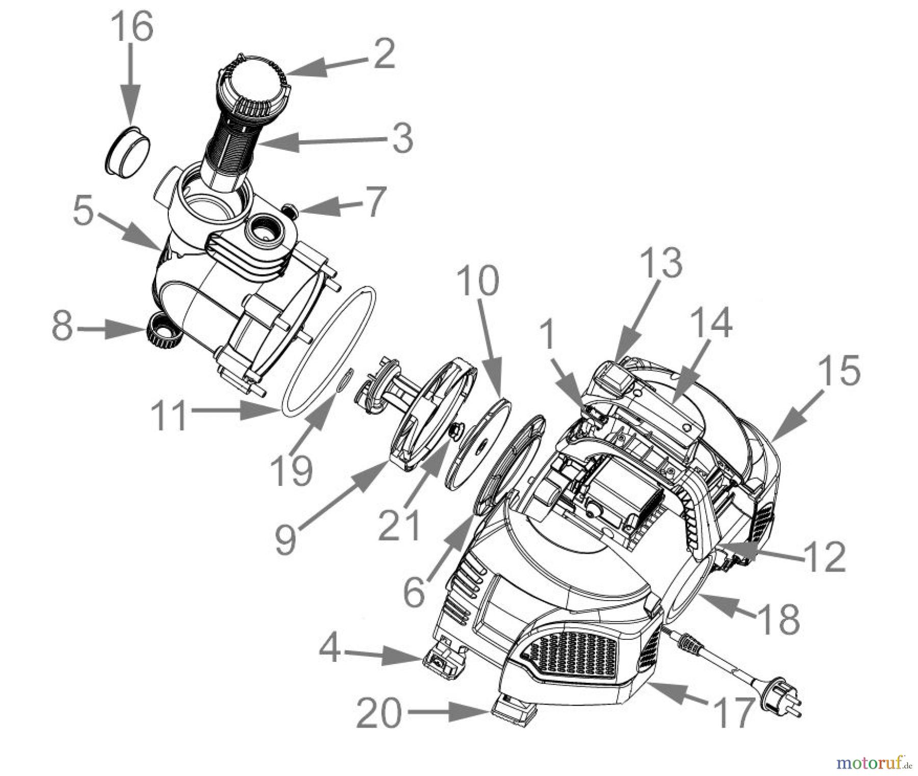 MR Gardener (Güde) HAUSWASSERAUTOMAT HWA 3700 VF - 05064_EM FSL05064-01