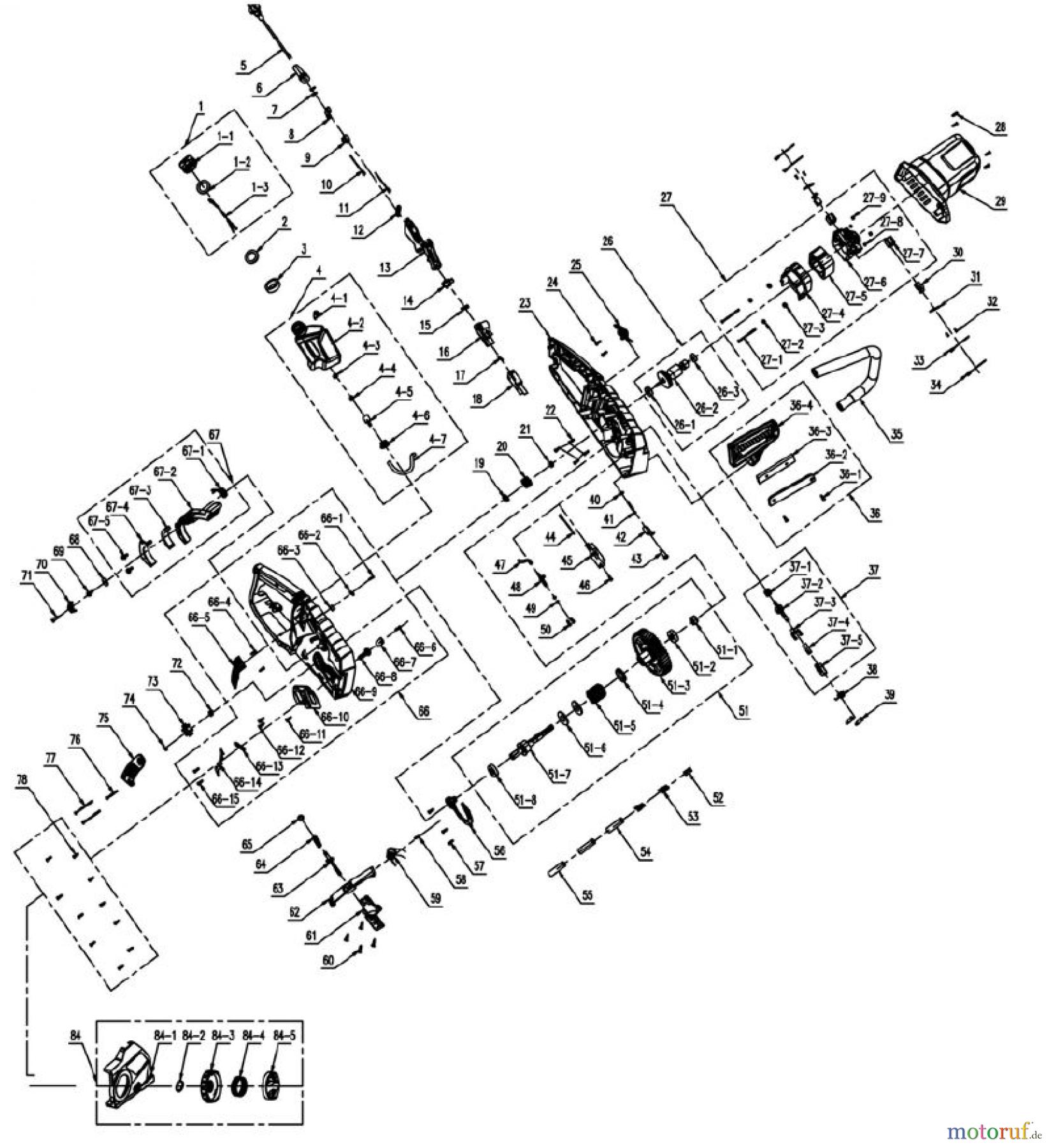 Oregon Akku und Elektro Geräte Elektrokettensäge CS1500, CS1400