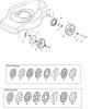 Global Garden Products GGP Benzin Mit Antrieb 2017 ES 534 TR Listas de piezas de repuesto y dibujos Wheels - Fixing by Screw