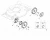 Global Garden Products GGP Benzin Mit Antrieb 2017 MCS 504 TR 4S Listas de piezas de repuesto y dibujos Wheels and Hub Cap s - STAR