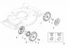 Global Garden Products GGP Benzin Mit Antrieb 2017 MCS 504 TR/E 4S Listas de piezas de repuesto y dibujos Wheels and Hub Cap s - STAR