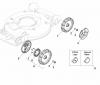 Global Garden Products GGP Benzin Mit Antrieb 2017 MCS 504 TR/E Listas de piezas de repuesto y dibujos Wheels and Hub Cap s - STAR