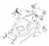 Global Garden Products GGP Benzin Mit Antrieb 2017 MP2 554 S Listas de piezas de repuesto y dibujos Deck And Height Adjusting
