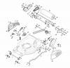 Global Garden Products GGP Benzin Mit Antrieb 2017 MP2 554 SE-R (Roller) Listas de piezas de repuesto y dibujos Deck And Height Adjusting