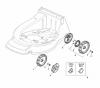 Global Garden Products GGP Benzin Mit Antrieb 2017 NP 534 TR 3S Spareparts Wheel and Hub Cap