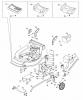 Global Garden Products GGP Benzin Mit Antrieb 2017 NP 534 W TR/E 3S Listas de piezas de repuesto y dibujos Wheels And Height Adjusting