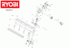 Ryobi Expand-it Anbauteile Listas de piezas de repuesto y dibujos RXAHT01 Heckenschere mit Winkelverstellung 4000444711