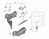 Shimano ST Rapidfire- Schaltbremshebel Listas de piezas de repuesto y dibujos ST-R9170  DURA-ACE Dual Control Lever (For Disc Brake)