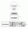 Hitachi ET-Liste CG47EJ-T Spareparts Seite 12