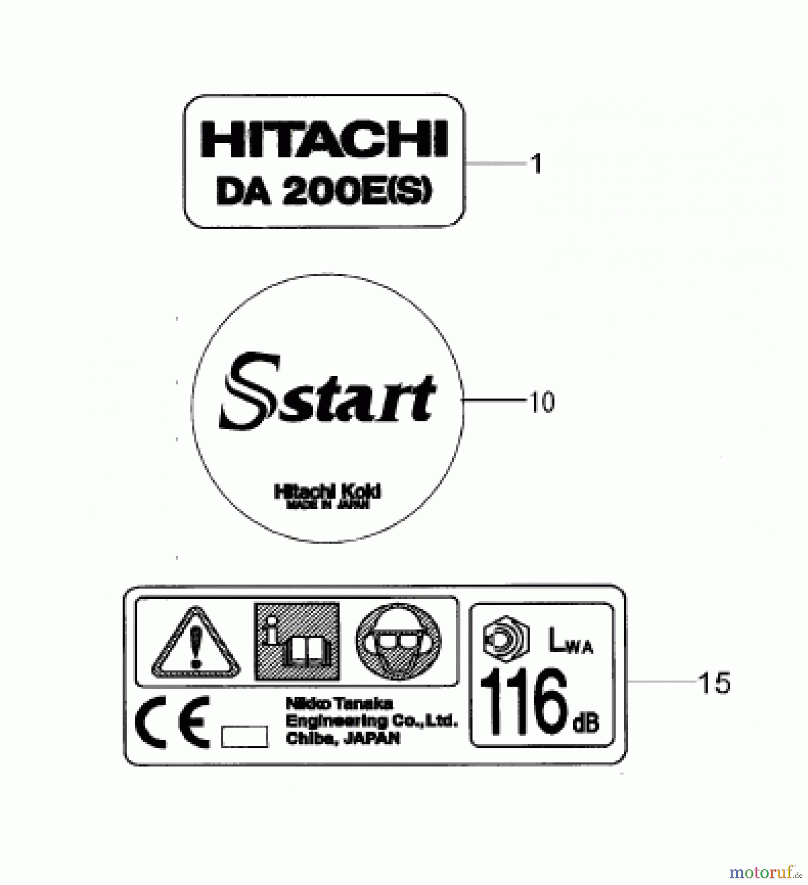  Hitachi Bohrgeräte ET-Liste DA200E-S Seite 11