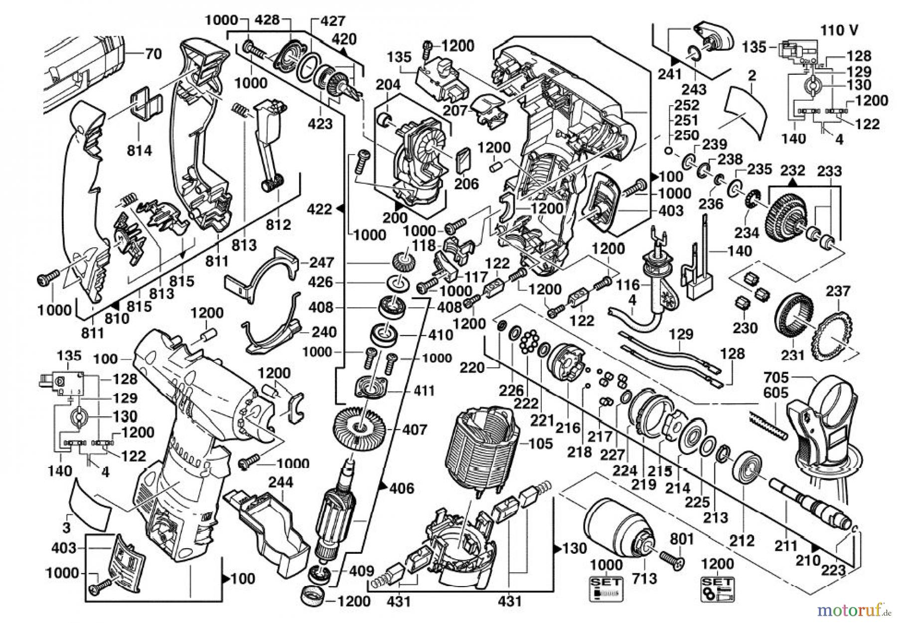 AEG Powertools Bohren und Schrauben Elektro Geräte ERGOMAX