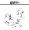 Shimano RD Rear Derailleur - Schaltwerk Listas de piezas de repuesto y dibujos RD-3300-A-12539