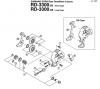 Shimano RD Rear Derailleur - Schaltwerk Listas de piezas de repuesto y dibujos RD-3300-EV