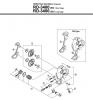 Shimano RD Rear Derailleur - Schaltwerk Listas de piezas de repuesto y dibujos RD-3400-2754
