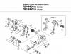 Shimano RD Rear Derailleur - Schaltwerk Listas de piezas de repuesto y dibujos RD-4400