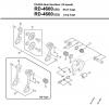 Shimano RD Rear Derailleur - Schaltwerk Listas de piezas de repuesto y dibujos RD-4600-3151C