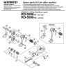 Shimano RD Rear Derailleur - Schaltwerk Listas de piezas de repuesto y dibujos RD-5500