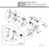 Shimano RD Rear Derailleur - Schaltwerk Listas de piezas de repuesto y dibujos RD-5701-3297