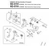 Shimano RD Rear Derailleur - Schaltwerk Listas de piezas de repuesto y dibujos RD-5701_3297A