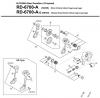 Shimano RD Rear Derailleur - Schaltwerk Listas de piezas de repuesto y dibujos RD-6700-A-3309