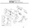 Shimano RD Rear Derailleur - Schaltwerk Listas de piezas de repuesto y dibujos RD-6800-3608