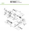 Shimano RD Rear Derailleur - Schaltwerk Listas de piezas de repuesto y dibujos RD-7800-04
