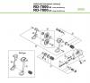 Shimano RD Rear Derailleur - Schaltwerk Listas de piezas de repuesto y dibujos RD-7800-05