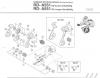 Shimano RD Rear Derailleur - Schaltwerk Listas de piezas de repuesto y dibujos RD-A551-98