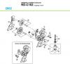 Shimano RD Rear Derailleur - Schaltwerk Listas de piezas de repuesto y dibujos RD-C102-02
