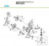 Shimano RD Rear Derailleur - Schaltwerk Listas de piezas de repuesto y dibujos RD-C201-00