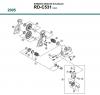 Shimano RD Rear Derailleur - Schaltwerk Listas de piezas de repuesto y dibujos RD-C531-05