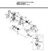 Shimano RD Rear Derailleur - Schaltwerk Listas de piezas de repuesto y dibujos RD-C531