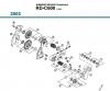 Shimano RD Rear Derailleur - Schaltwerk Listas de piezas de repuesto y dibujos RD-C600-02