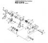 Shimano RD Rear Derailleur - Schaltwerk Listas de piezas de repuesto y dibujos RD-C910
