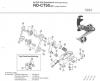 Shimano RD Rear Derailleur - Schaltwerk Listas de piezas de repuesto y dibujos RD-CT50-94